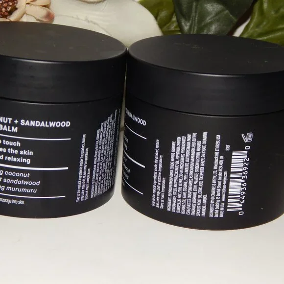 2 - Crabtree & Evelyn BALI Coconut & Sandalwood Body Balm - Sealed - 3.3oz Ea - Picture 4 of 4